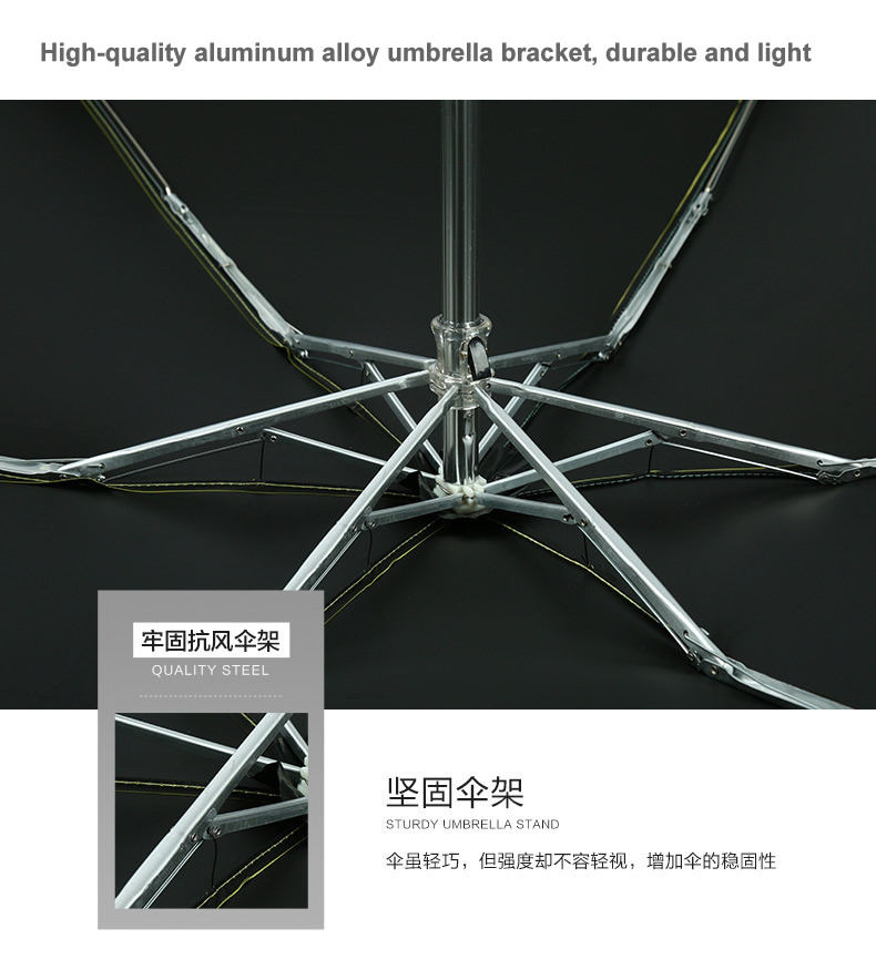 Aluminum alloy bone umbrella